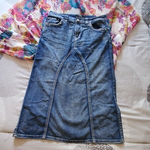 Jean skirt